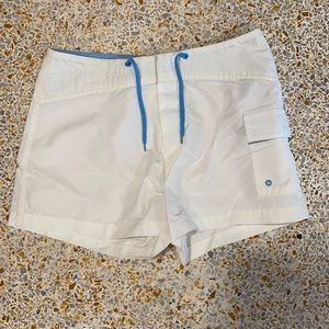 White beach shorts XS